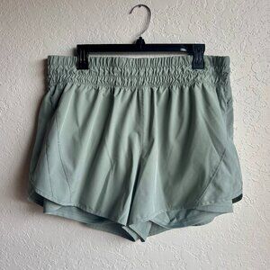 Avia Athletic Shorts, Sage Green, XL